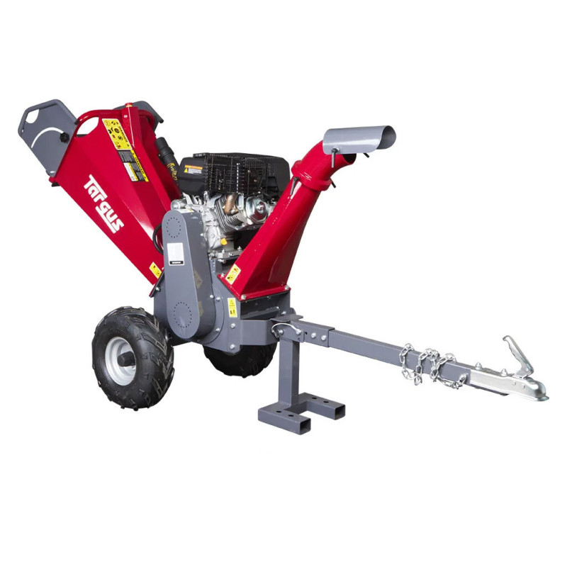 Flishugger med benzinmotor + elstart - max Ø120 mm træ