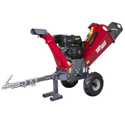 Flishugger med benzinmotor + elstart - max Ø120 mm træ