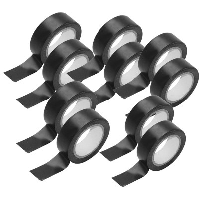 Sort tape - bredde 19 mm - 10 stk.