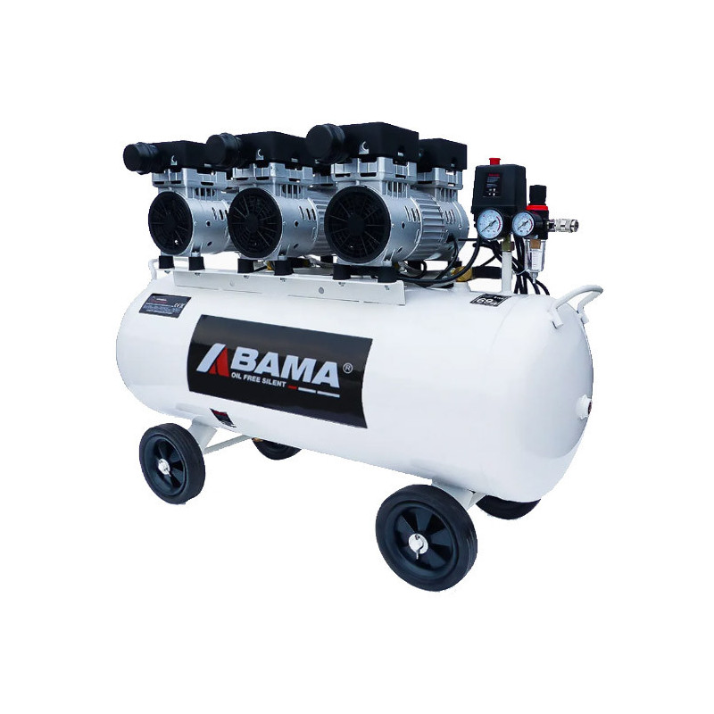 Kompressor - 3 hk - lydsvag med 90 liter tank