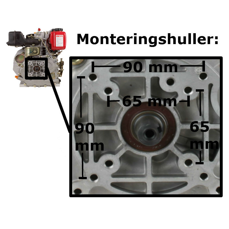 Dieselmotor  7 hk