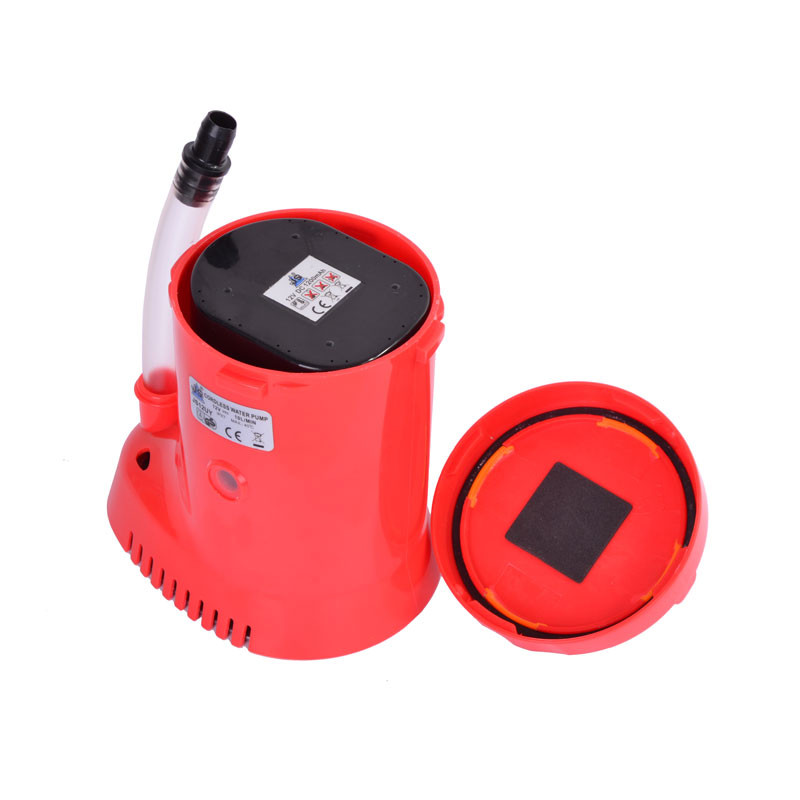 Ledningsfri vandpumpe m/batteri + fjernbetjening