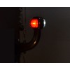 Slingrelygter LED sæt m/2 stk hvid-rød m. LED lys
