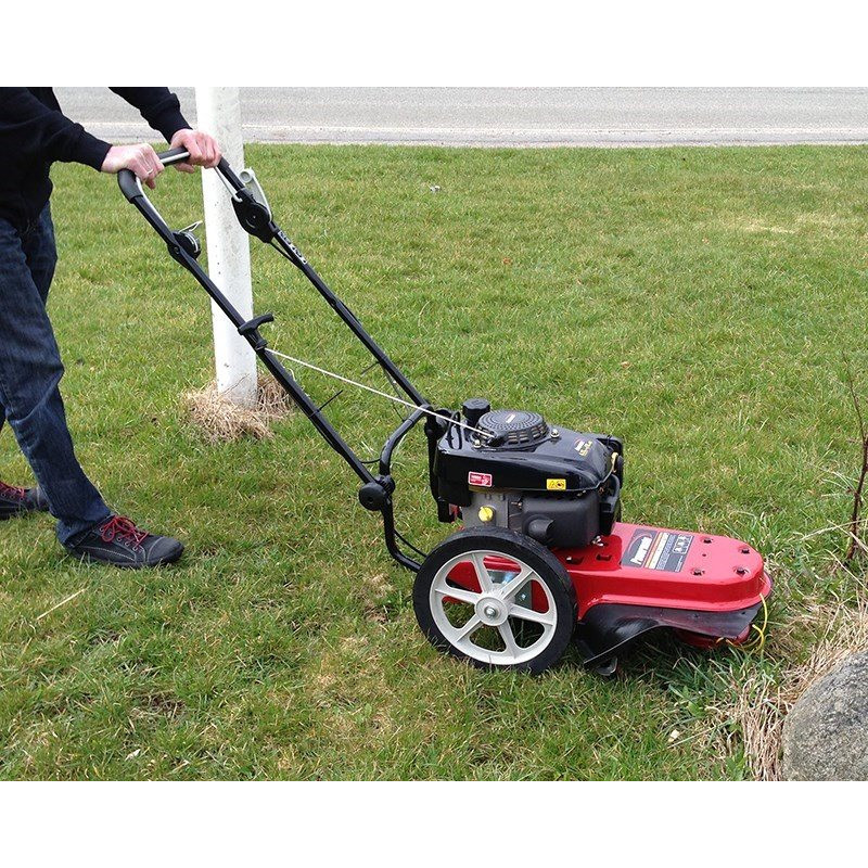 Græstrimmer på hjul 5,5 hk