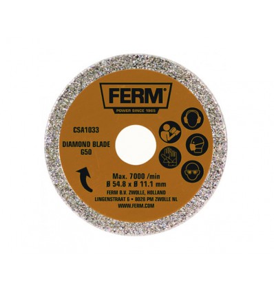 Savklinge/diamantklinge 54,8 mm til FERM minisav