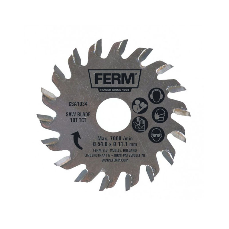 Savklinge 54,8 mm til FERM minisav