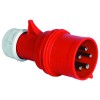 400 volt stik 5-benet med fasevender - 32 A