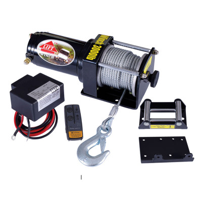 Trækspil 12 volt 1350 kg trådløs fjernbetjening