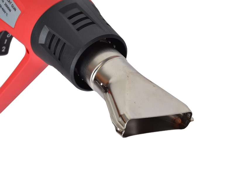 Varmepistol 2000 watt med masser af tilbehør