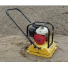 Pladevibrator 92 kg m/Honda motor og gummiplade