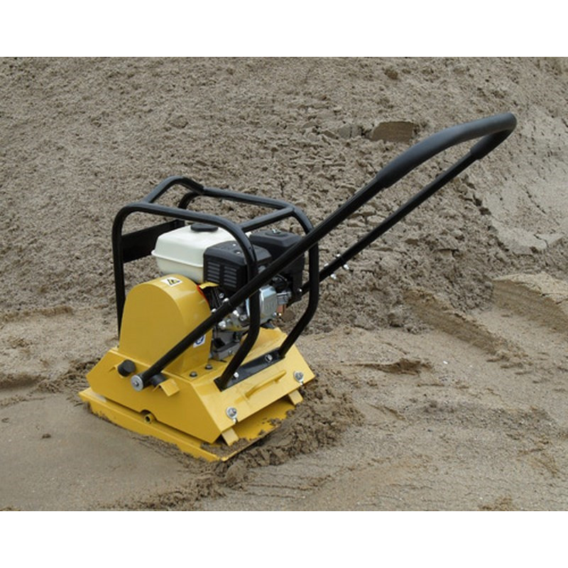 Pladevibrator 92 kg m/Honda motor og gummiplade