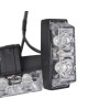 Blitzlys orange med 8 lamper + fjernbetjening