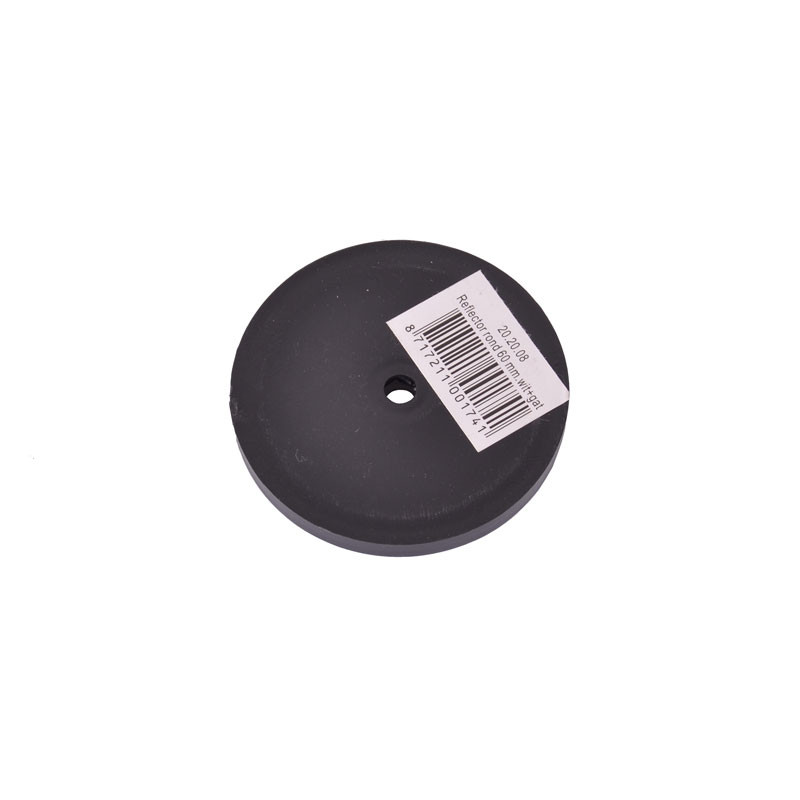 Hvid refleks rund Ø60 mm