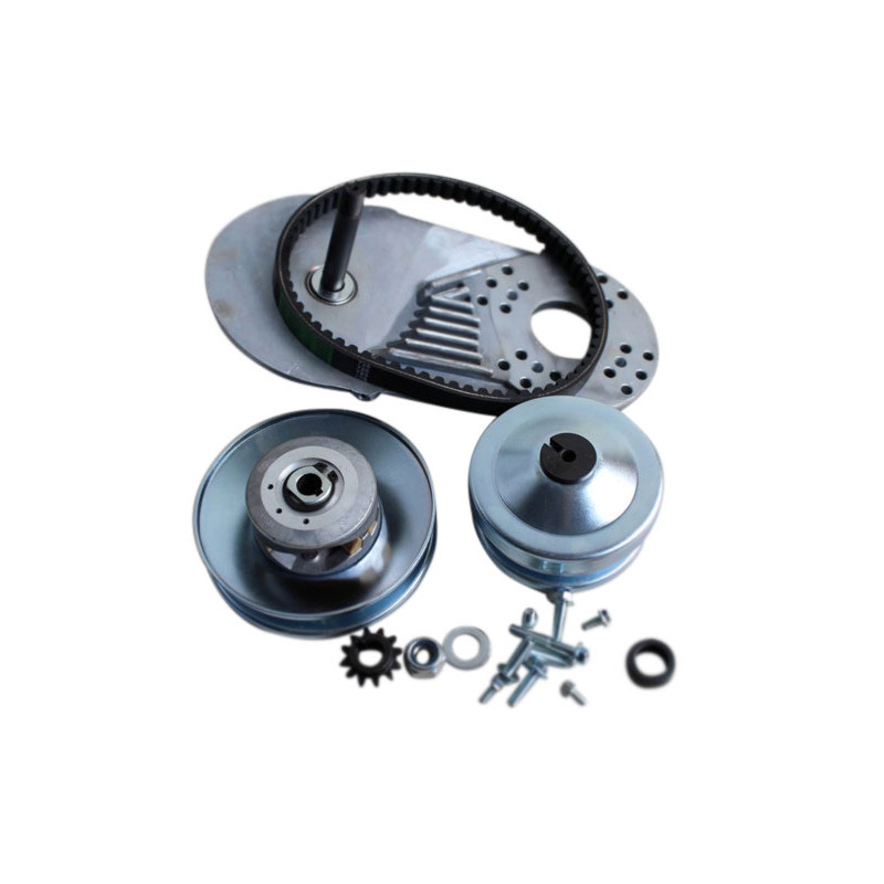 Vario kobling til go-kart (motor med 19 mm aksel)