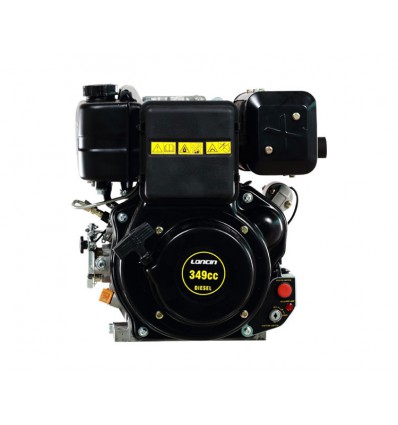 Dieselmotor 7 hk med elstart + forvarme