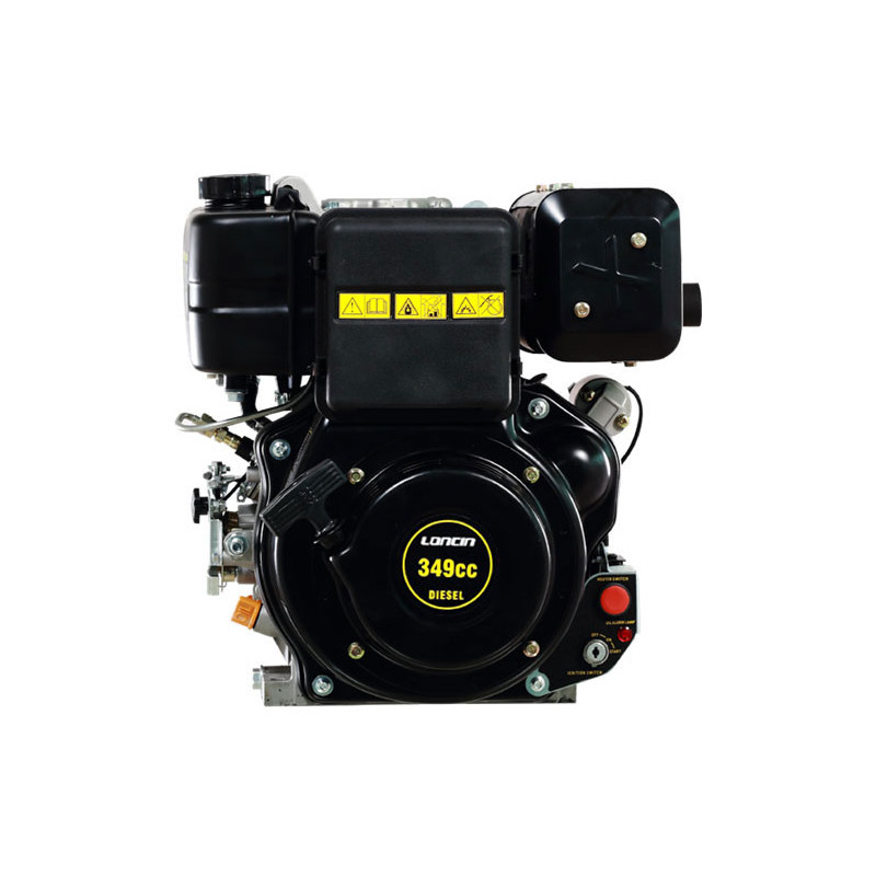 Dieselmotor  7 hk med elstart + forvarme