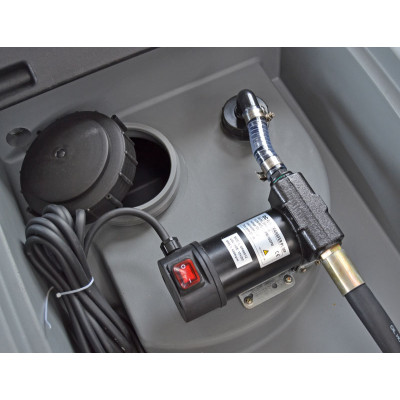 Dieseltank - ladtank - med pumpe/slange 100 liter