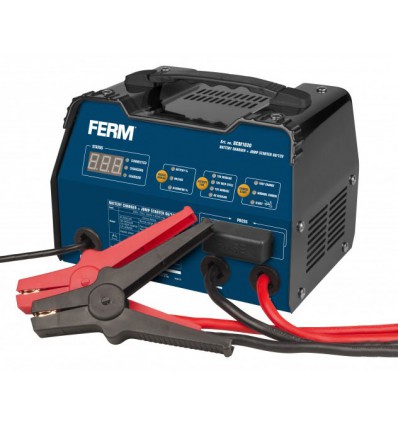 Batterilader med 75 A starthjælp
