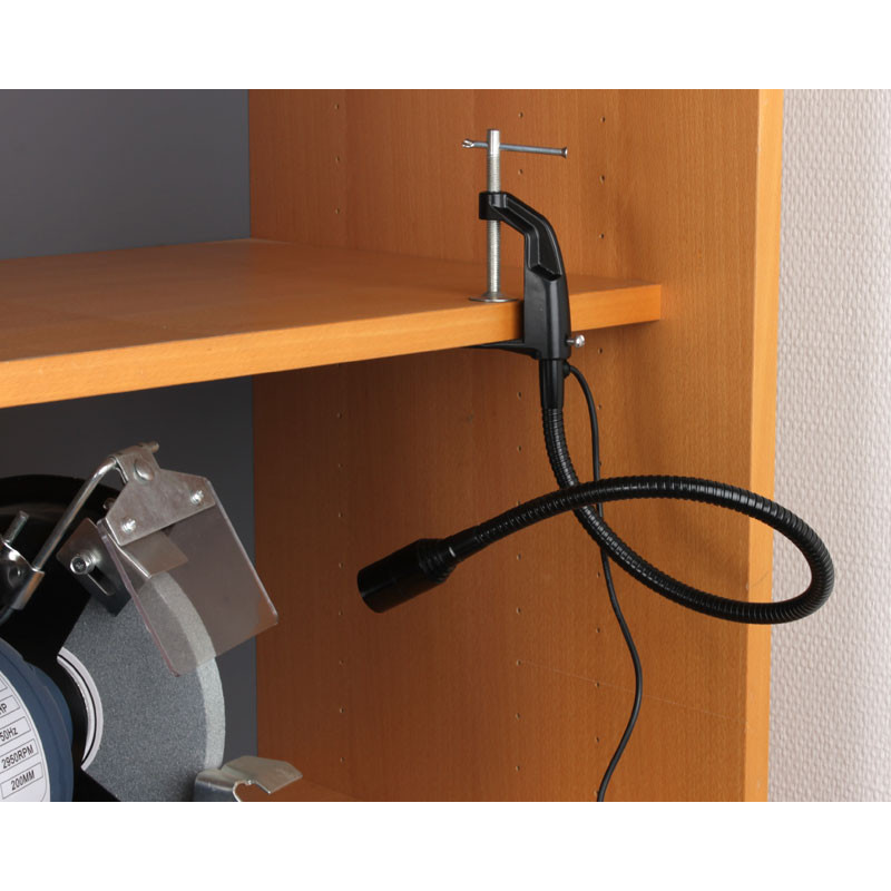 LED Arbejdslampe med svanehals