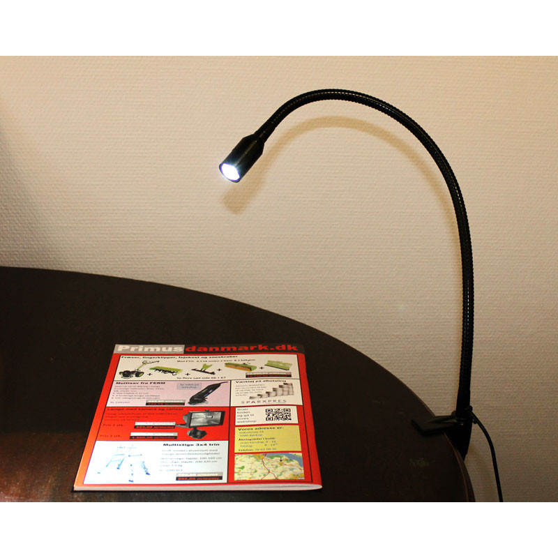LED Arbejdslampe med svanehals