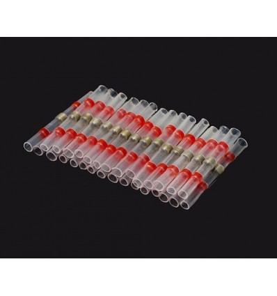 Ledningssamler med krympeflex 2 mm - 100 stk.