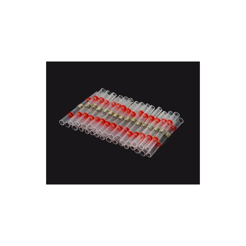 Ledningssamler med krympeflex 2 mm - 100 stk.