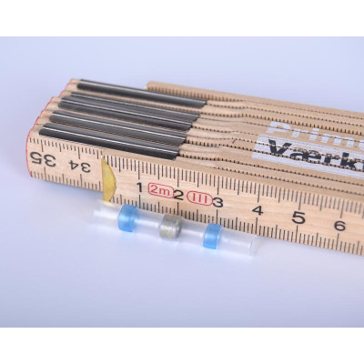 Ledningssamler med krympeflex 4 mm - 50 stk.