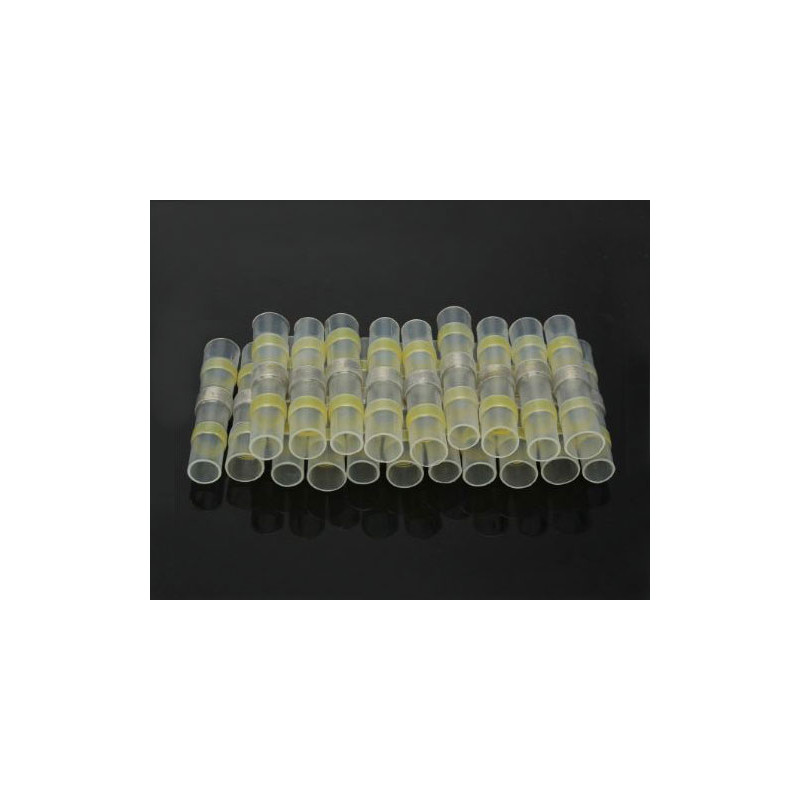 Ledningssamler med krympeflex 6 mm - 25 stk.