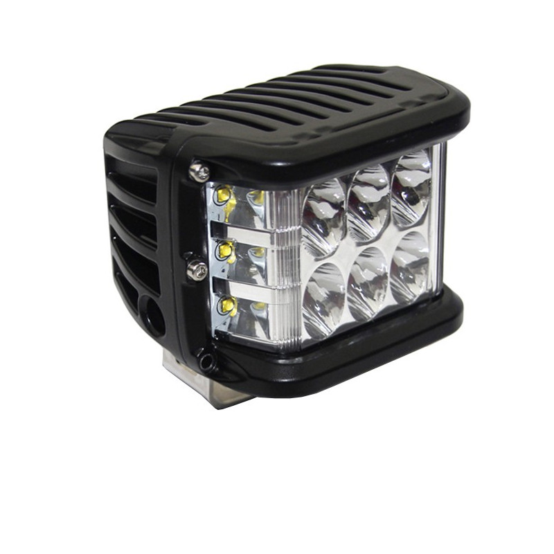 Arbejdslampe 27 watt med CREE LED og sidelys