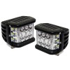Arbejdslampe 27 watt med CREE LED og sidelys