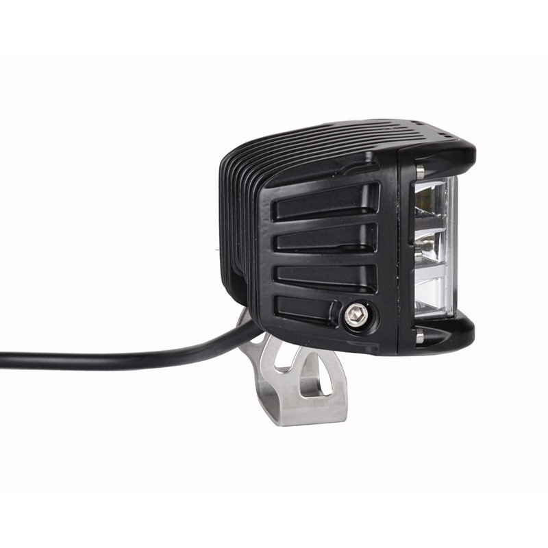 Arbejdslampe 27 watt med CREE LED og sidelys