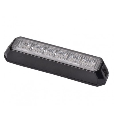 Blitzlys LED - 6 x 3 watt - lav model