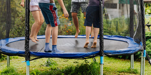 Husk at stormsikre din trampolin