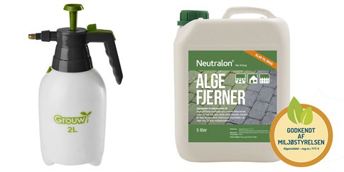Sådan fjerner du alger